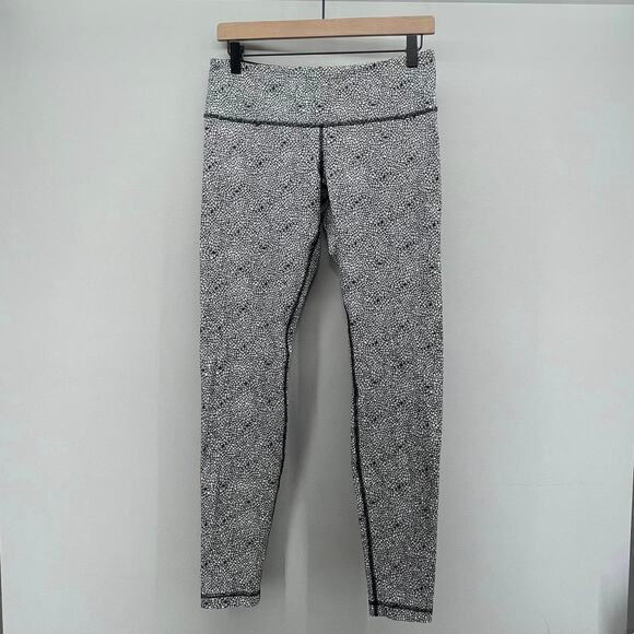 Lululemon Wunder Under Legging 30.5" Womens 8 Luon Plush Petal Coal Ghost W5E83S - Picture 1 of 7